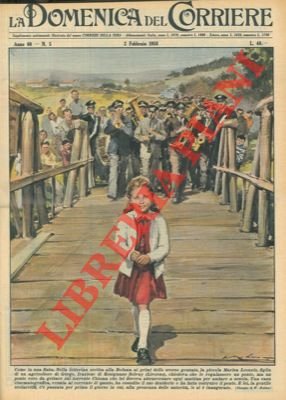 Bimba attraversa per prima il ponte che aveva chiesto nella …