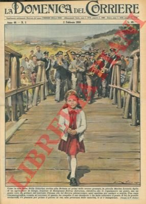 Bimba attraversa per prima il ponte che aveva chiesto nella …