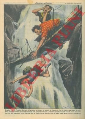 Bimbo cade dalla passerella sulle cascate del Nardis in Val …