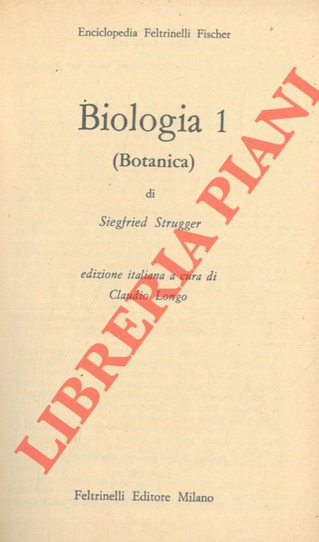 Biologia 1 (Botanica) .
