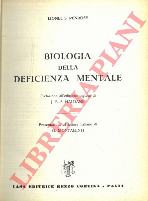 Biologia della deficienza mentale.