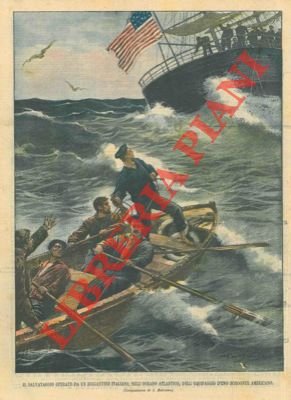 Brigantino italiano nell'Oceano Atlantico salva equipaggio americano.