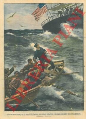 Brigantino italiano nell'Oceano Atlantico salva equipaggio americano.