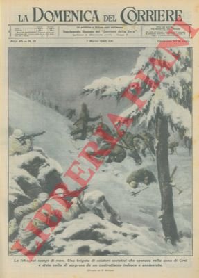 Brigata di sciatori sovietici che operava nella zona di Orel …