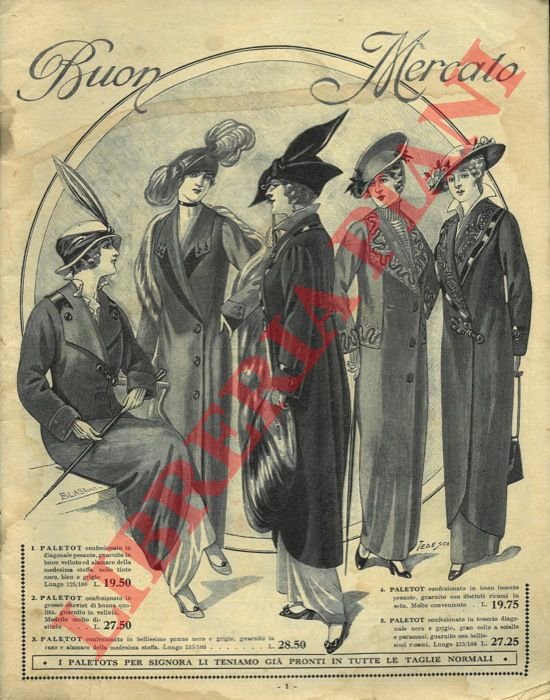 Buon Mercato. Palazzo della Moda. Roma.