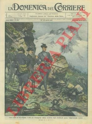 Cacce reali in Valsavaranche (Aosta), il Re ed il Kronprinz …