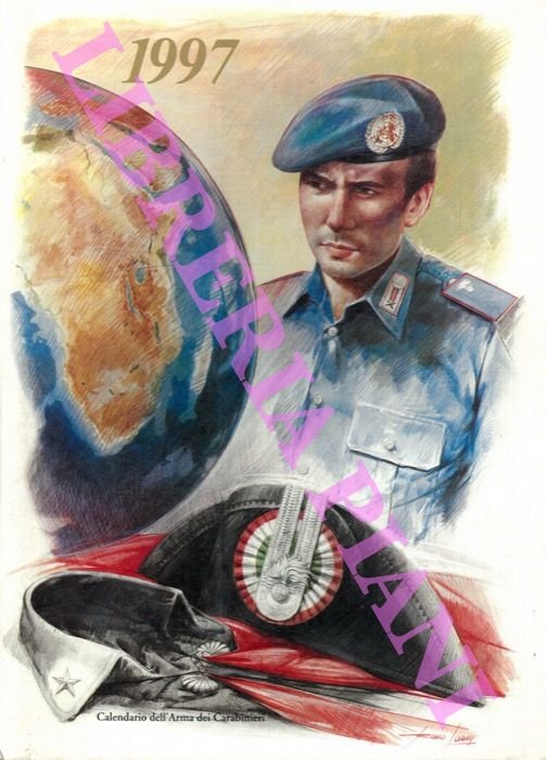 Calendario dell'Arma dei Carabinieri. 1997.