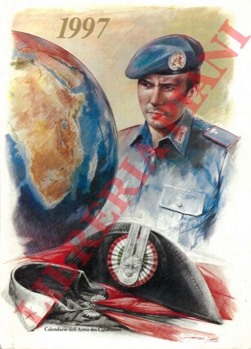 Calendario dell'Arma dei Carabinieri. 1997.