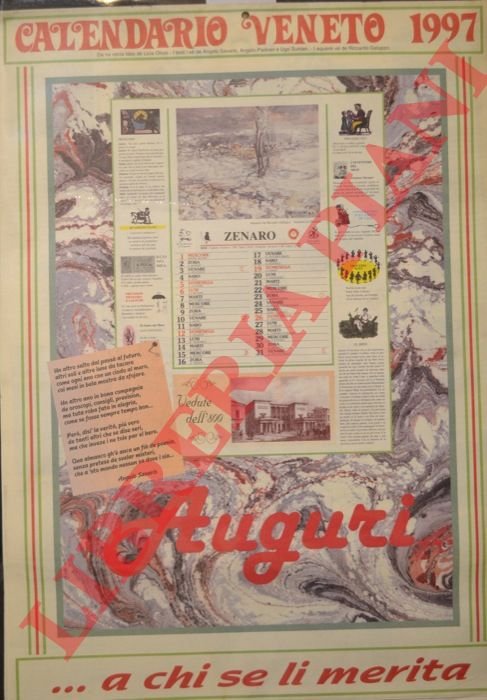 Calendario Veneto 1997. Vedute dell'800.