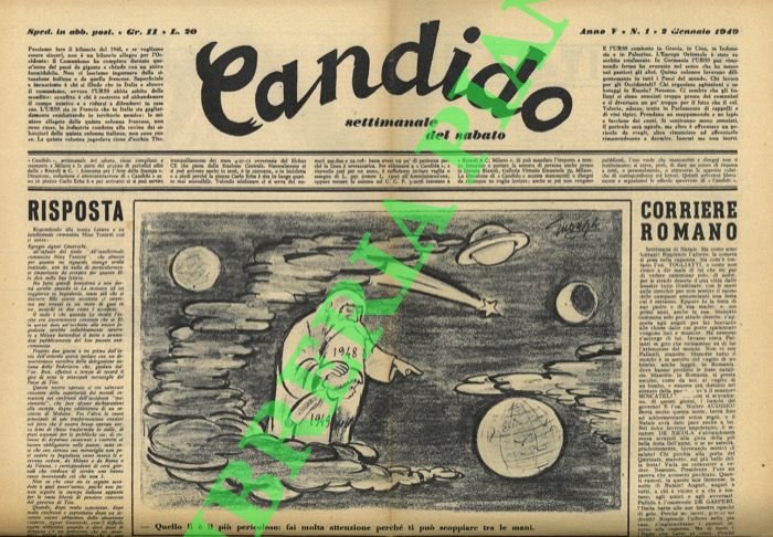 Candido. Settimanale del sabato.