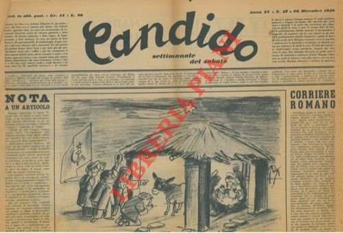 Candido. Settimanale del sabato.