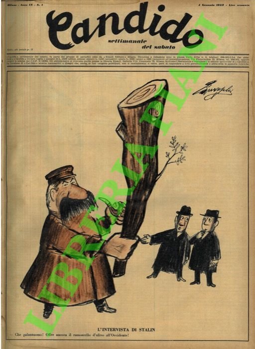 Candido. Settimanale del sabato. 1953.