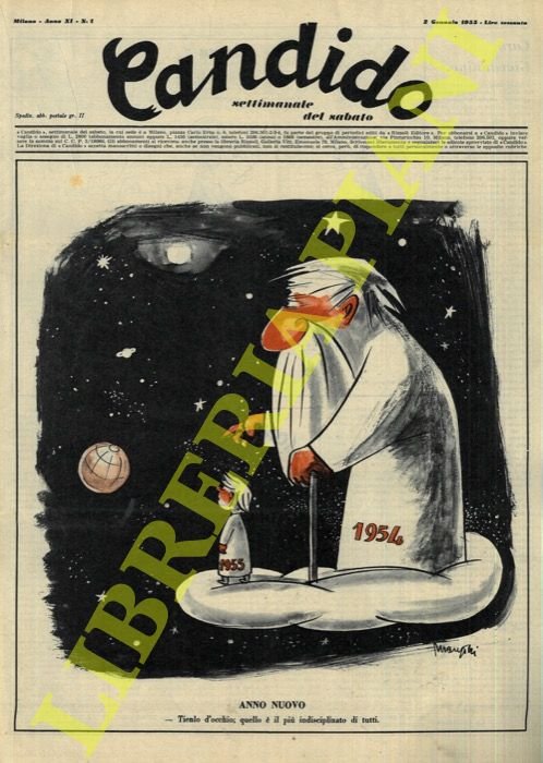 Candido. Settimanale del sabato. 1955.