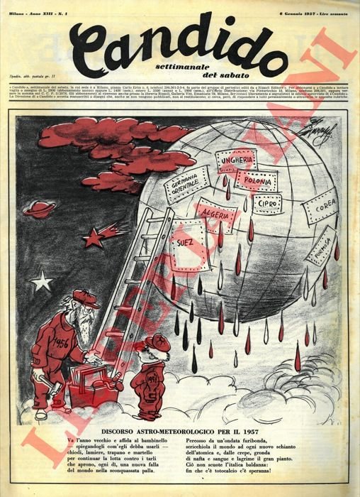 Candido. Settimanale del sabato. 1957.