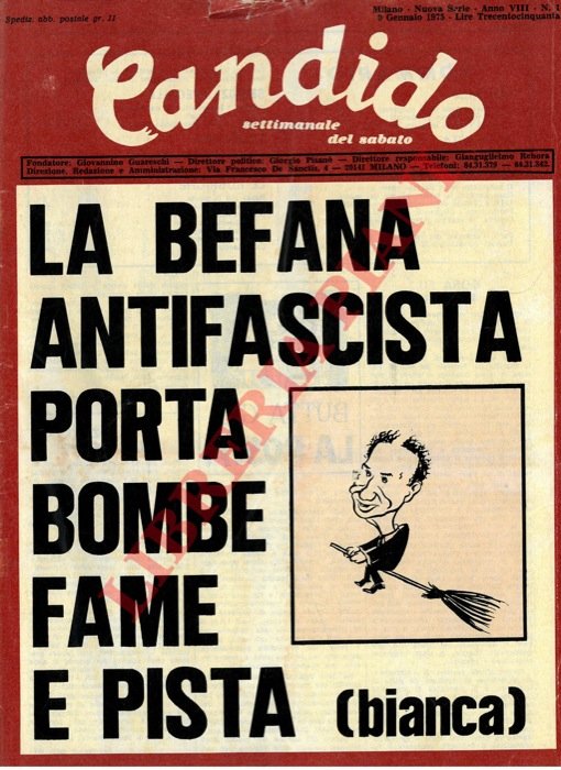 Candido. Settimanale del sabato. 1975.
