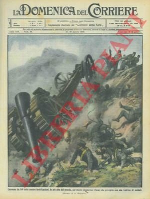 Cannone da 149 delle nostre fortificazioni (a Monte Chauberton, Susa) …