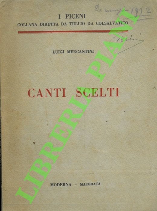 Canti scelti.