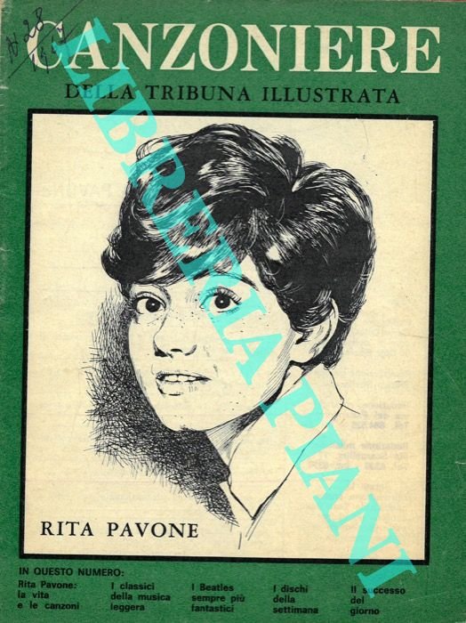 Canzoniere della Tribuna illustrata.