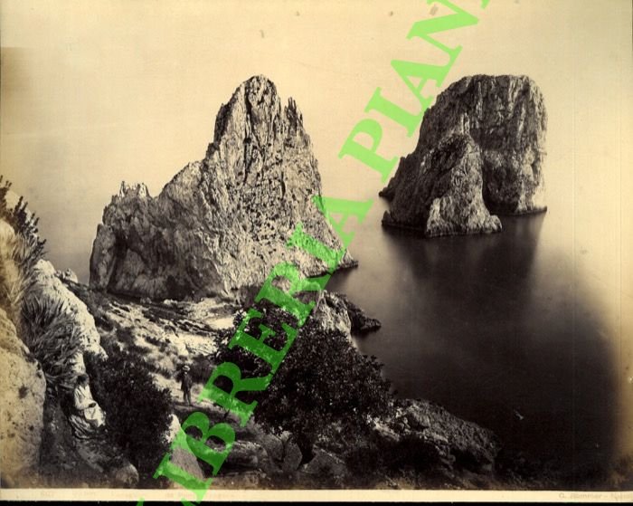 Capri. I faraglioni da Punta Tragara.