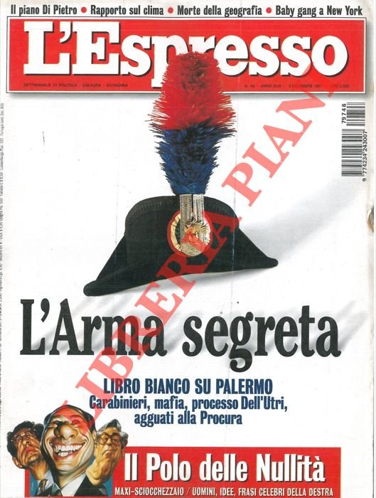 Carabinieri contro procura/libro bianco su un mistero di mafia. La …
