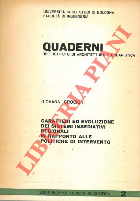 Caratteri ed evoluzione dei sistemi insediativi regionali in rapporto alle …