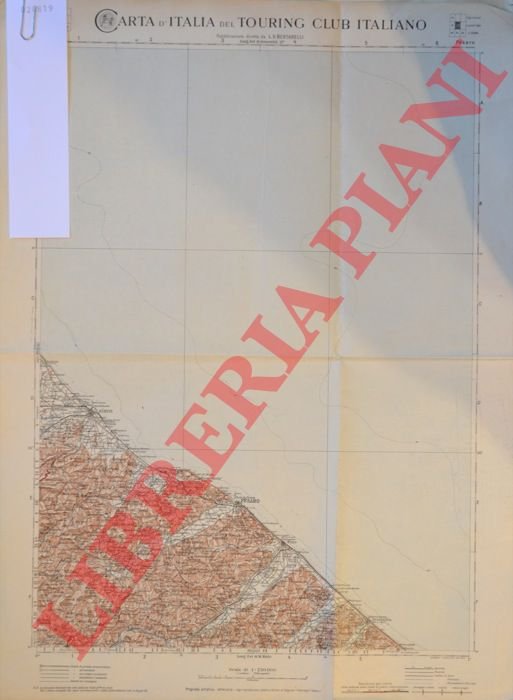 Carta d'Italia. Pesaro. Foglio 20.