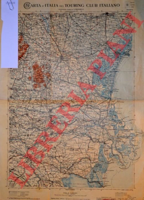 Carta d'Italia. Venezia. Foglio 13.