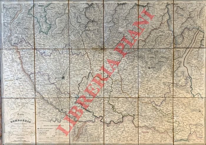 Carta della Lombardia. Contenente le Provincie di Milano Lodi e … | Immagine Gallery 3