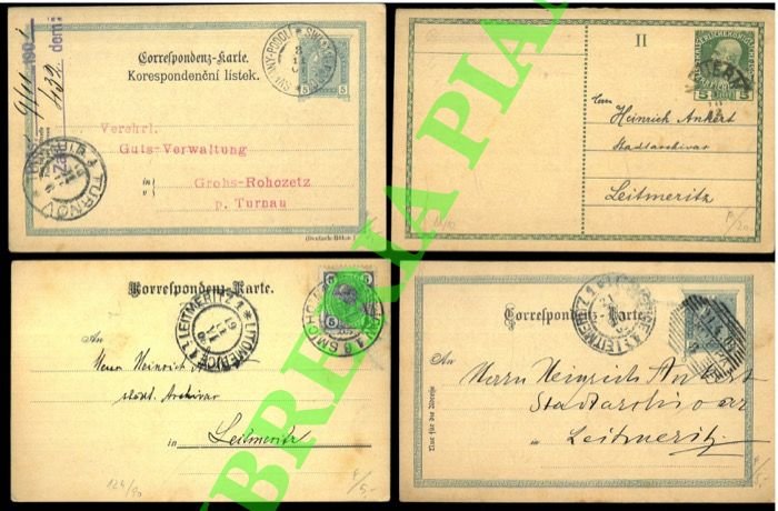 Cartoline postali austriache.