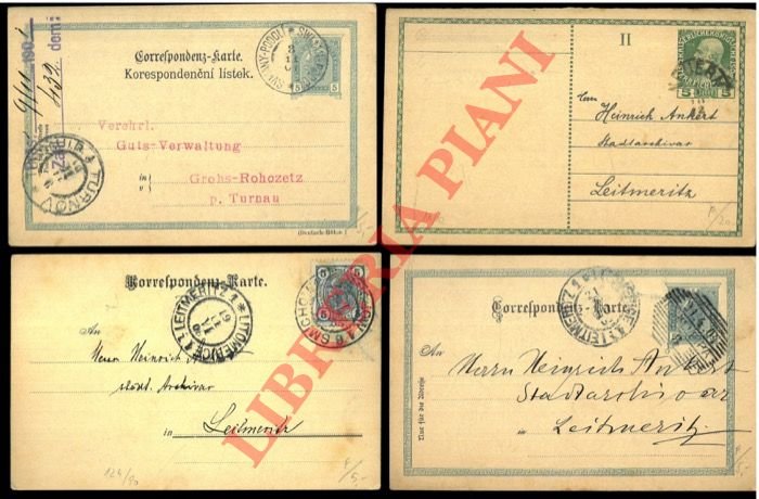 Cartoline postali austriache.