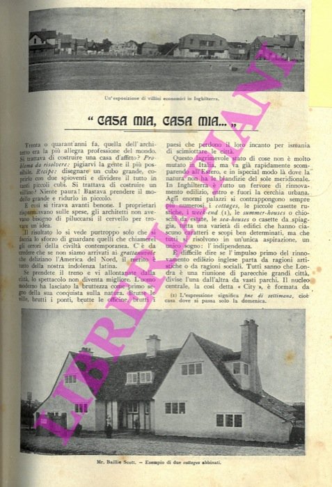 Casa mia, casa mia… Case a buon mercato.