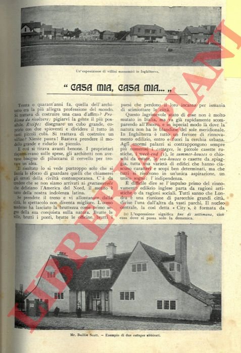 Casa mia, casa mia… Case a buon mercato.