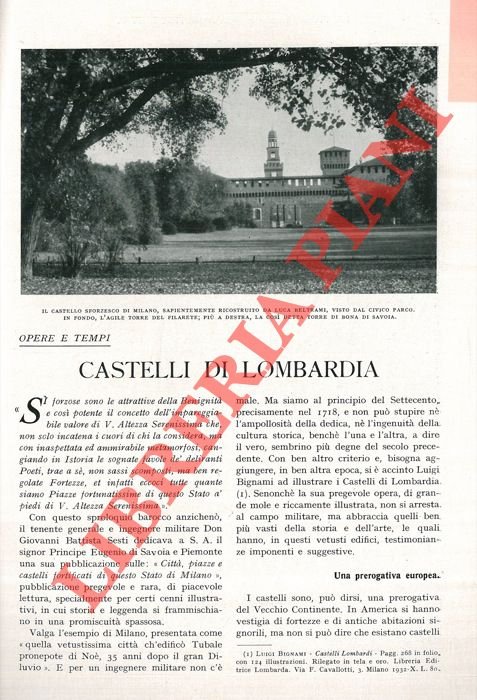 Castelli di Lombardia.