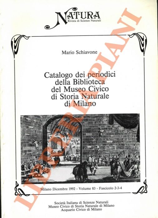 Catalogo dei periodici della Biblioteca del Museo Civico di Storia …