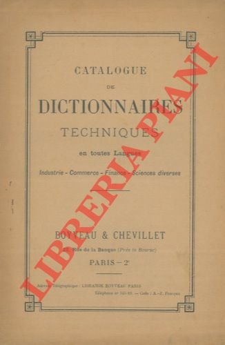 Catalogue des dictionnaires techniques en tout langues. | Immagine Gallery 2
