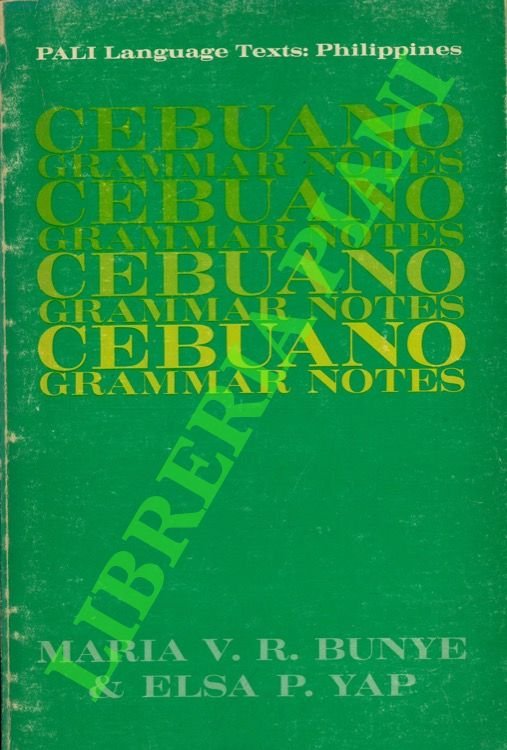 Cebuano. Grammar Notes.
