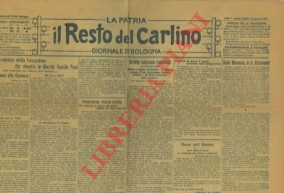 Celebrazioni del 3° centenario della morte di U. Aldrovandi.