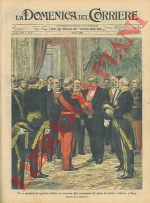 Cerimonia per il cambio del potere in Francia: Loubet passa …