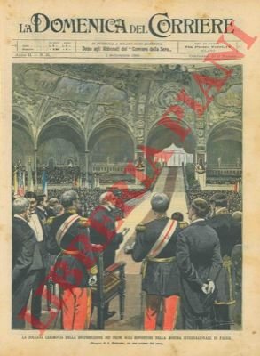 Cerimonia per la distribuzione dei premi agli espositori della Mostra …