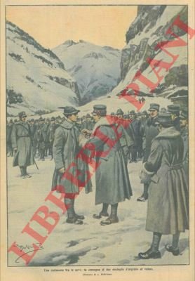 Cerimonia sulle nevi : la consegna di due medaglie d'argento …