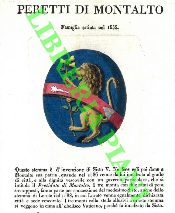 Cesarini di Roma - Peretti di Montalto.