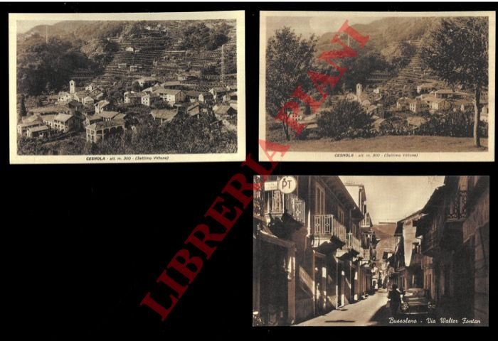 Cesnola. Panorama (2) = Bussoleno. via Walter Fontan = Ulzio. …