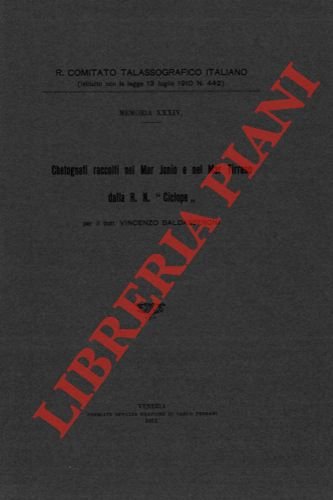 Chetognati raccolti nel Mar Jonio e nel Mar Tirreno dalla …