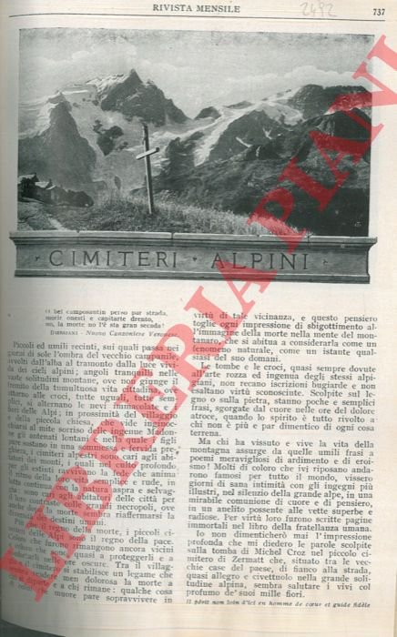 Cimiteri alpini.