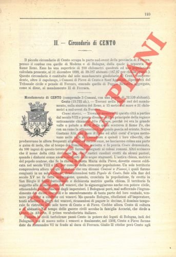 Circondario di Cento. | Immagine Gallery 2