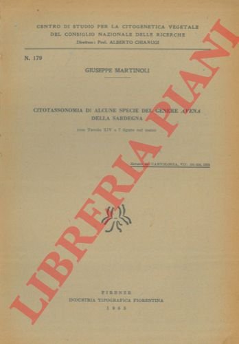 Citotassonomia di alcune specie del genere Avena della Sardegna.