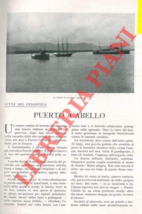 Città del Venezuela. Puerto Cabello.