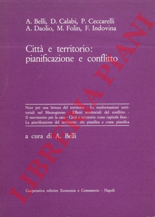 Città e territorio: pianificazione e conflitto.