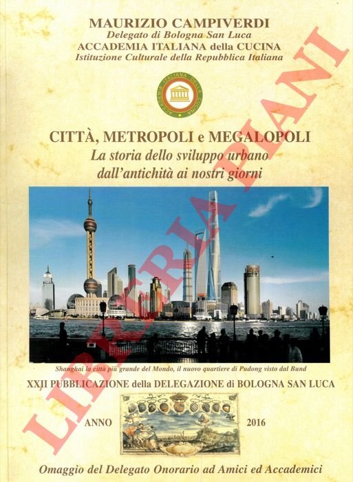 Città, metropoli e megalopoli. La storia dello sviluppo urbano dall'antichità …