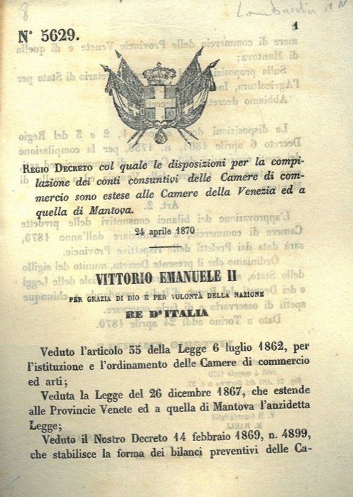 col quale le disposizioni per la compilazione dei conti consuntivi …